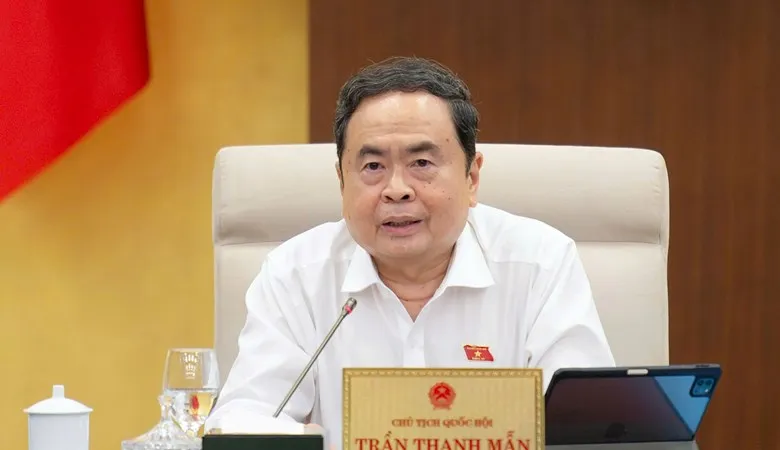 Chủ tịch Quốc hội Trần Thanh Mẫn đề nghị tập trung đánh giá sâu hơn về phòng chống tham nhũng, tiêu cực trong công tác lập pháp