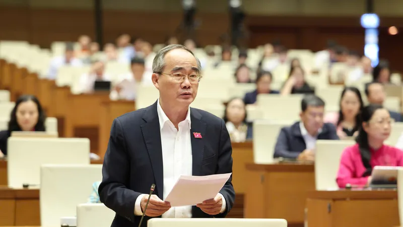 ĐB Nguyễn Thiện Nhân, nguyên Bí thư Thành ủy TPHCM. Ảnh: QUANG PHÚC