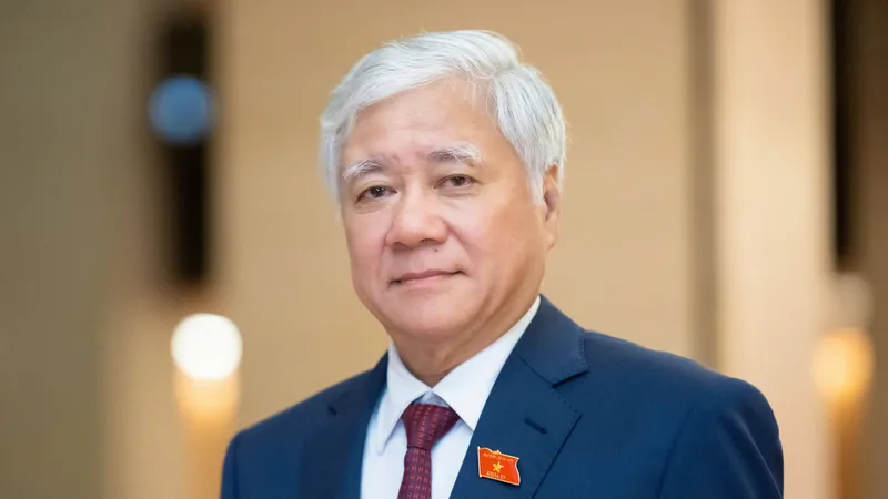 Tân Phó Chủ tịch Quốc hội Đỗ Văn Chiến. Ảnh: VIẾT CHUNG 