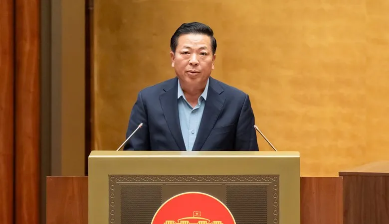 Bộ trưởng Bộ Xây dựng Trần Hồng Minh. Ảnh: QUANG PHÚC