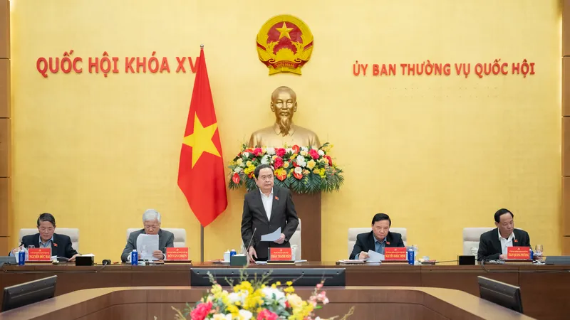 Chủ tịch Quốc hội Trần Thanh Mẫn chủ trì Hội nghị Ban Thường vụ Đảng ủy Quốc hội và Ủy ban Thường vụ Quốc hội