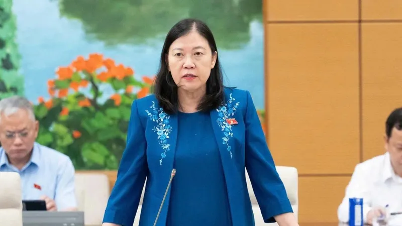 Phó Chủ nhiệm Thường trực Ủy ban Dân nguyện và Giám sát của Quốc hội Lê Thị Nga