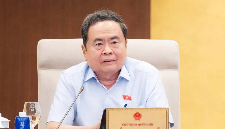 Chủ tịch Quốc hội Trần Thanh Mẫn đã ký ban hành 3 nghị quyết. Ảnh: CẨM HÀ