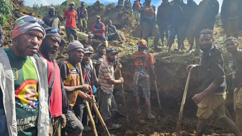 Hơn 300 người có thể đã thiệt mạng do lở đất ở Papua New Guinea