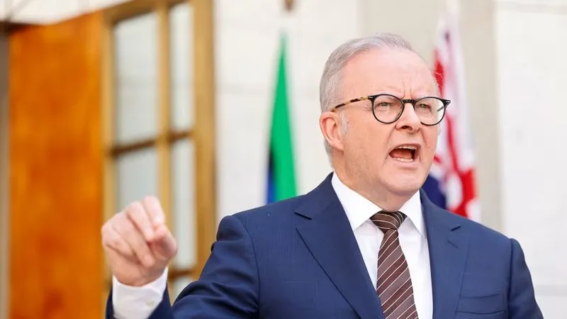 Thủ tướng Australia Anthony Albanese. Ảnh: HILARY WARDHAUGH/GETTY IMAGES