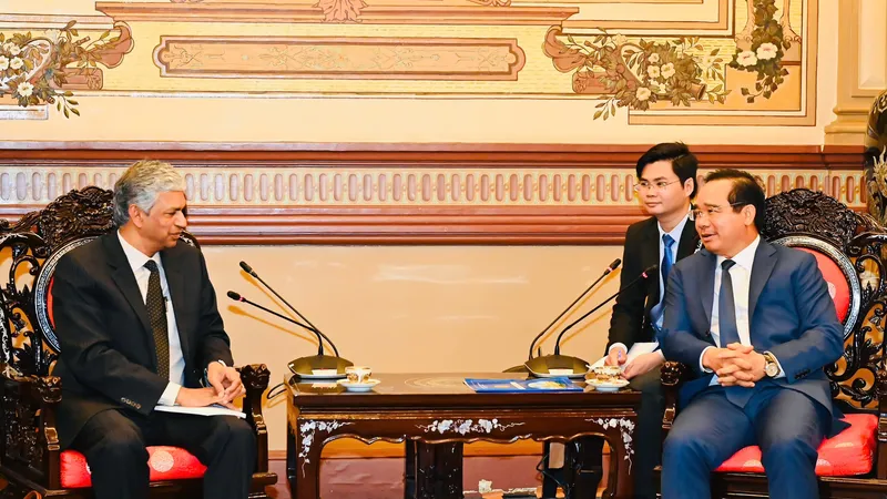 TPHCM muốn đẩy mạnh hợp tác với Ấn Độ trên nhiều lĩnh vực