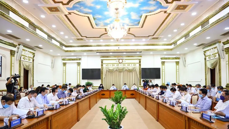 Quang cảnh cuộc họp 