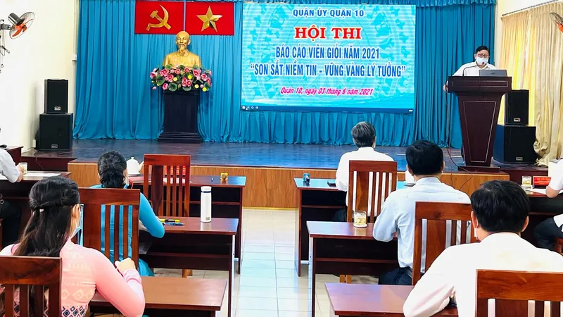 Quang cảnh khai mạc hội thi