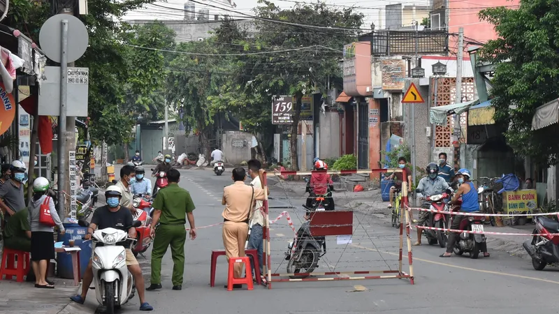 Hiện nay, trên địa bàn TPHCM có nhiều khu vực phong tỏa để kiểm soát dịch Covdi-19