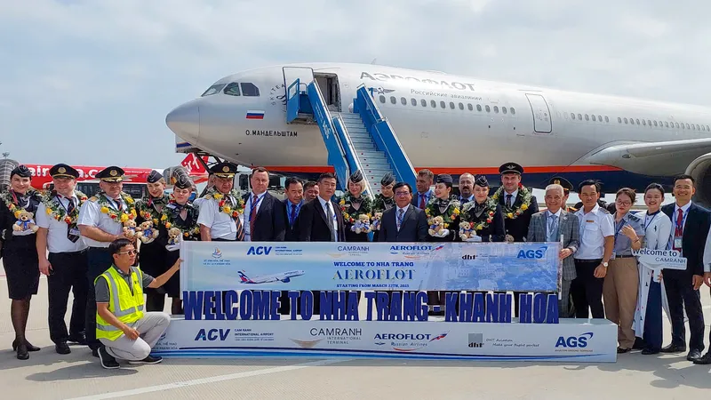 Khôi phục đường bay thương mại Moscow - Khánh Hòa
