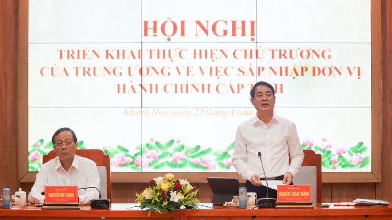 Tỉnh Khánh Hòa mới dự kiến có 13 cơ quan chuyên môn thuộc UBND tỉnh
