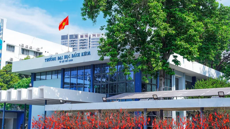 Trường Đại học Bách khoa TPHCM cơ sở Lý Thường Kiệt, quận 10. Ảnh: HCMUT