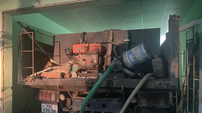 Vụ xe tải tông sập nhà dân ở Nha Trang: Xét nghiệm nồng độ cồn tài xế