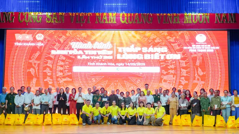 Quỹ Phan Trọng Bình lan tỏa yêu thương đến người dân Khánh Hòa