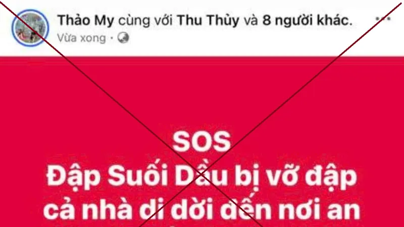 Khánh Hòa bác tin "vỡ đập Am Chúa, Suối Dầu"