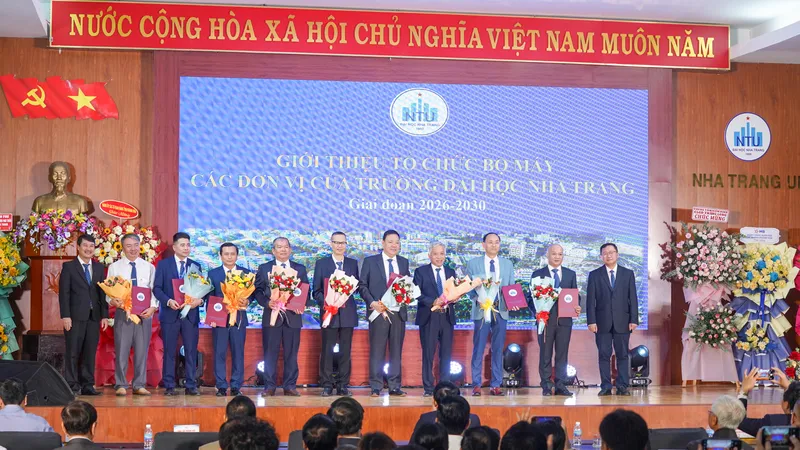 Thành lập 3 trường trực thuộc Trường Đại học Nha Trang