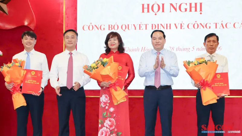 Khánh Hòa điều động, bổ nhiệm nhiều cán bộ