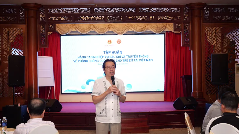 Tập huấn tuyên truyền nâng cao kỹ năng và ngăn ngừa đuối nước