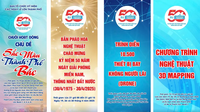 TPHCM tổ chức chuỗi hoạt động chào mừng đại lễ 30-4