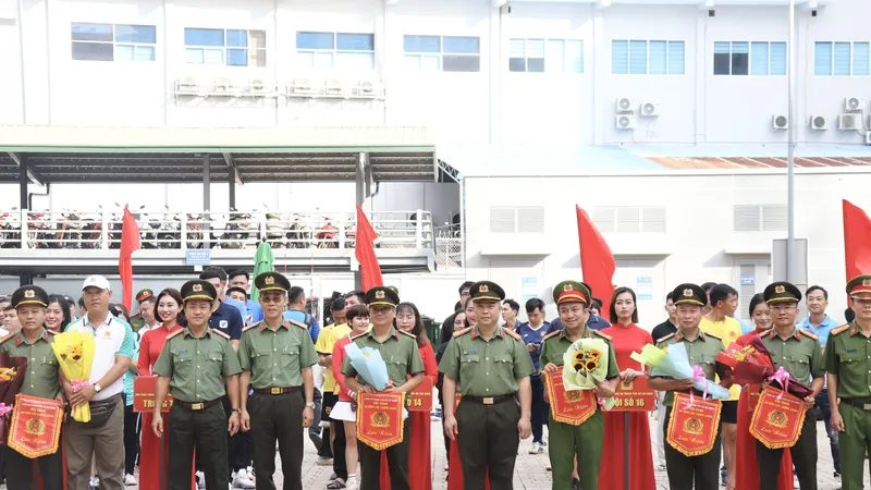 Gần 1.500 cán bộ, chiến sĩ tham gia Hội thao Công an TPHCM năm 2025