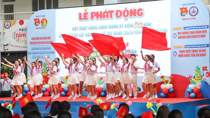 TPHCM: Phát động đợt hoạt động kỷ niệm 85 năm Ngày thành lập Đội TNTP Hồ Chí Minh