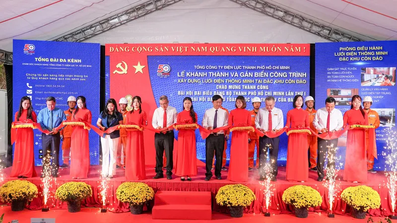 Khánh thành công trình lưới điện thông minh tại đặc khu Côn Đảo