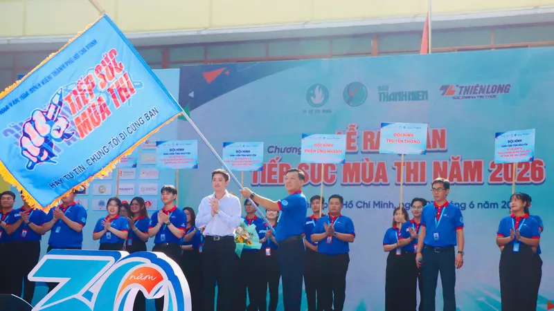 Hơn 6.000 tình nguyện viên đồng hành cùng sĩ tử TPHCM năm 2026