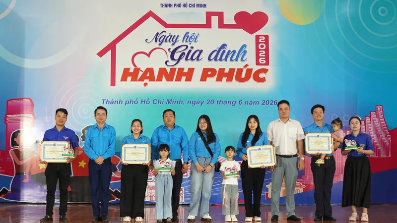 TPHCM: Tuyên dương 95 “Gia đình văn hóa, hạnh phúc tiêu biểu”