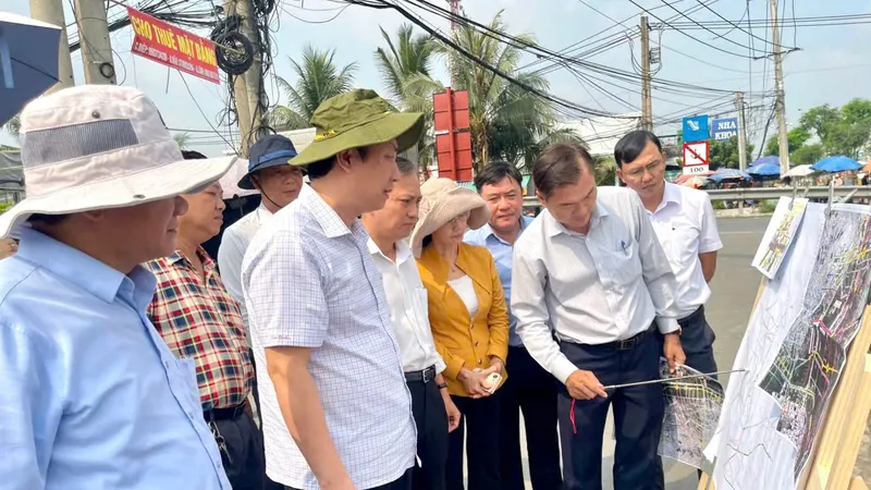 Ban Kinh tế - Ngân sách HĐND TPHCM khảo sát Dự án nâng cấp, mở rộng đường Vĩnh Lộc