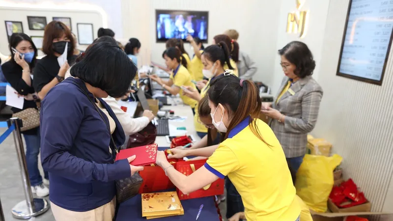 Chiều 6-2: Giá vàng quay đầu tăng 4,3 triệu đồng/lượng