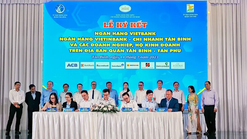 Thông qua Chương trình kết nối ngân hàng - doanh nghiệp, các ngân hàng đã giải ngân đạt 120% gói tín dụng
