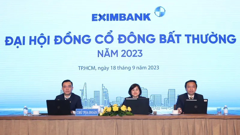 Eximbank bầu thêm 2 thành viên hội đồng quản trị tại Đại hội cổ đông bất thường sáng 18-9