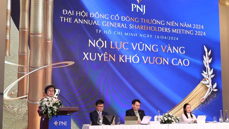 Đại hội đồng cổ đông PNJ ngày 16-4