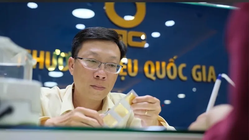 Chiều 31-12, Công ty SJC ngưng giao dịch vàng miếng và vàng nhẫn tại TPHCM