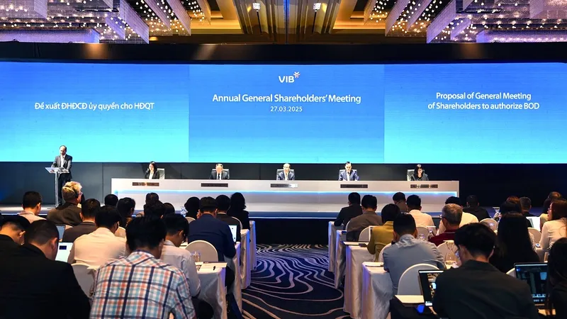 VIB tăng vốn điều lệ lên hơn 34.000 tỷ đồng, chia cổ tức 21%