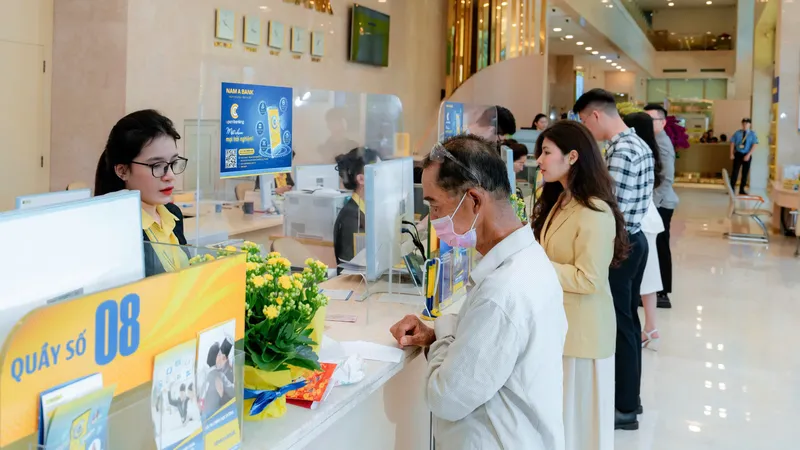 Giao dịch tại một ngân hàng