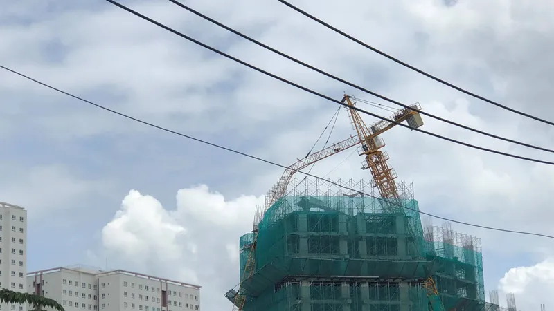 Hiện trường vụ việc. Ảnh: CHÍ THẠCH