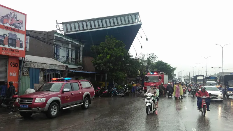 Hiện trường vụ việc. Ảnh: CHÍ THẠCH