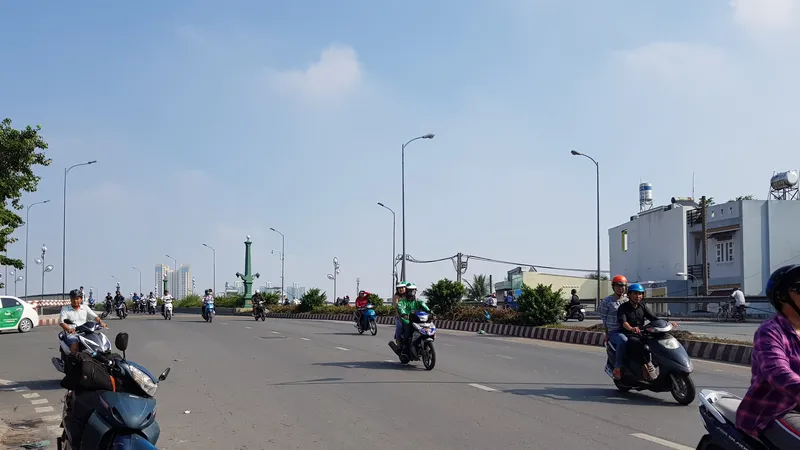 Khu vực nơi xảy ra vụ hỗn chiến giữa 2 nhóm thanh niên. 