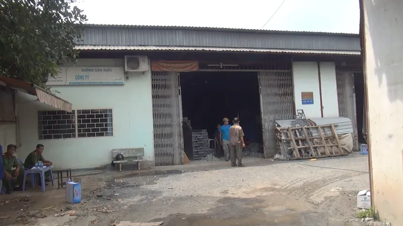 Nơi xảy ra vụ cháy. Ảnh: CHÍ THẠCH