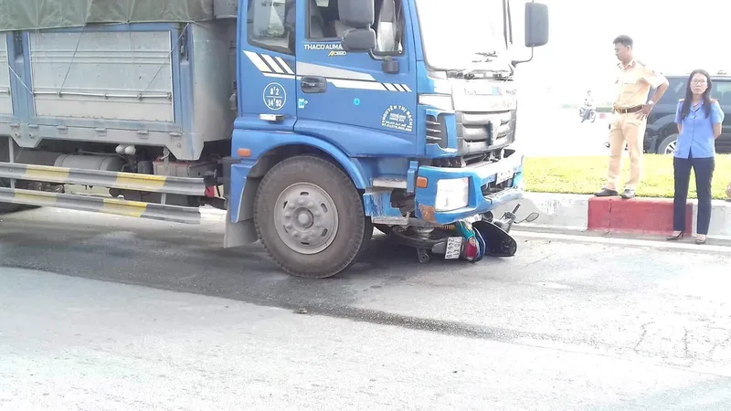 Công an tại hiện trường