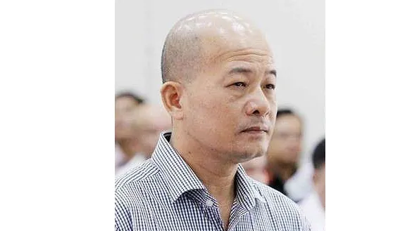 Bị can Đinh Ngọc Hệ (tức Út trọc).