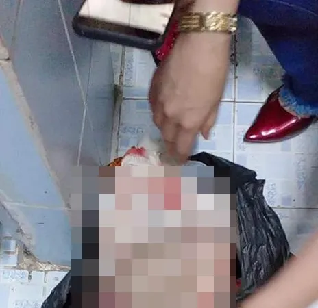 Thi thể cháu bé sơ sinh được phát hiện trong thùng rác