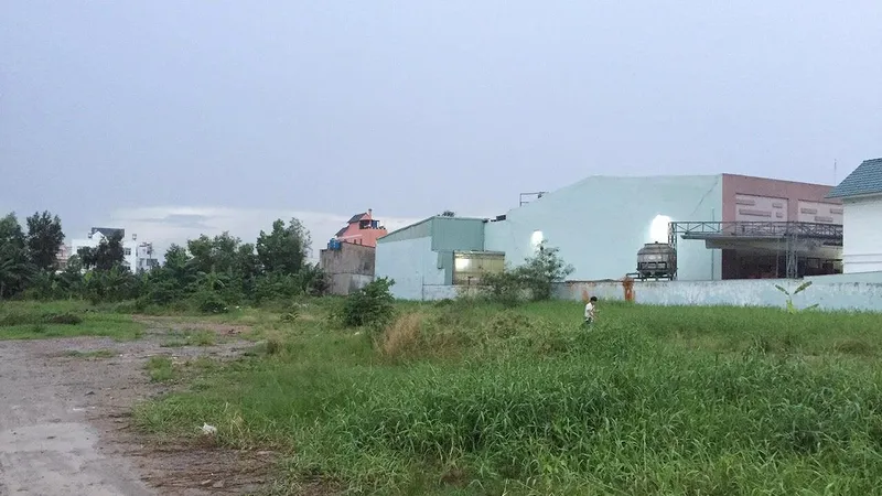 Khu đất ông Hải trốn thuế nhà nước. 
