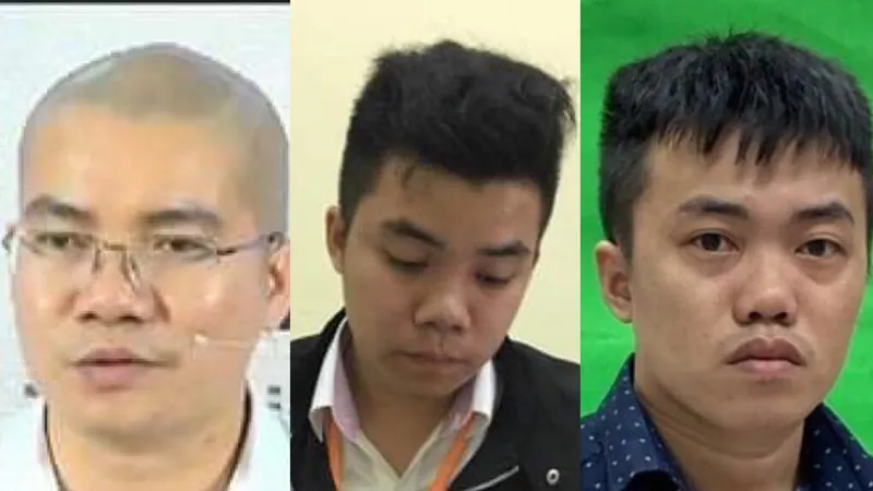 Nguyễn Thái Luyện - Nguyễn Thái Lĩnh - Nguyễn Thái Lực (từ trái qua phải)