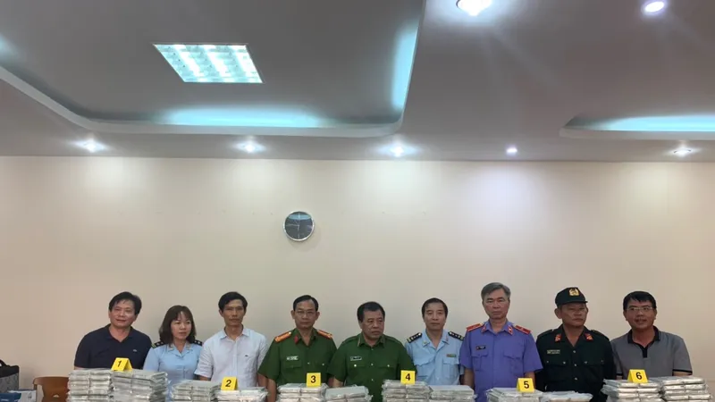Tang vật thu giữ