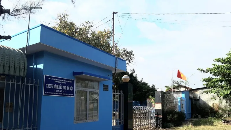 Trung tâm bảo trợ xã hội tỉnh Bình Dương tại phường An Thạnh, thị xã Thuận An, tỉnh Bình Dương.