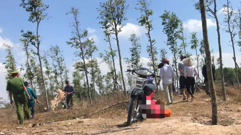 Hiện trường vụ việc.