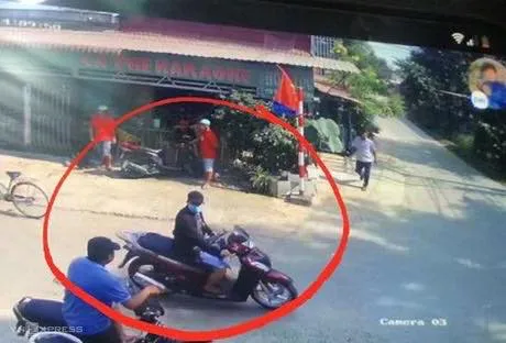 Hình ảnh nghi can gây án. 