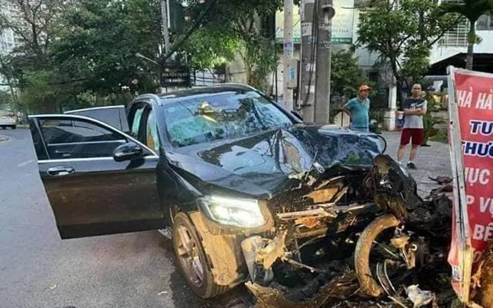 Hiện trường vụ tai nạn 